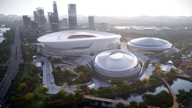 现场“热辣滚烫”！国际体育中心项目最新进展来啦！(图2)