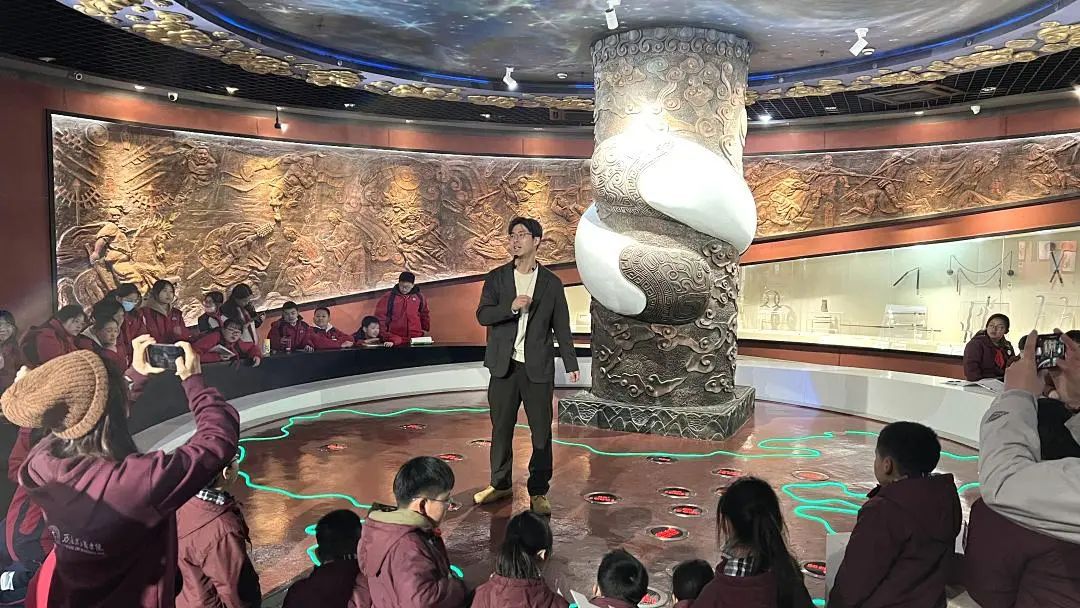 打卡中国武术博物馆在行走中上一堂“大思政课”(图3)