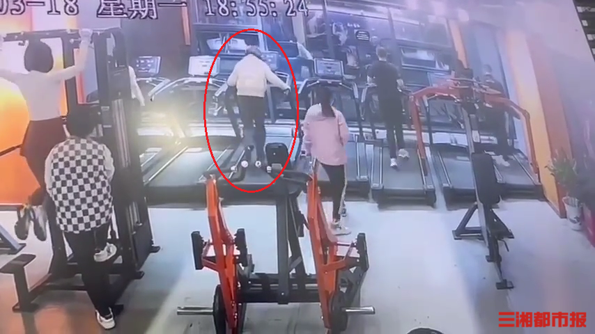 穿高跟鞋健身摔下跑步机女子起诉健身房索赔法院：自担八成责任(图1)
